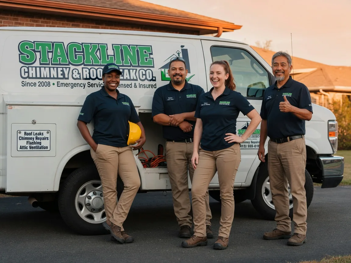 Chimney flashing repair company in Beckemeyer, IL